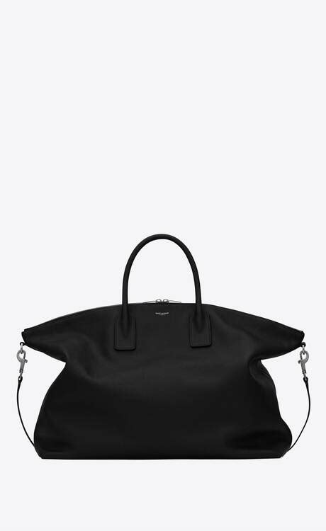 ysl bowler bag|GIANT BOWLING bag in soft grained leather .